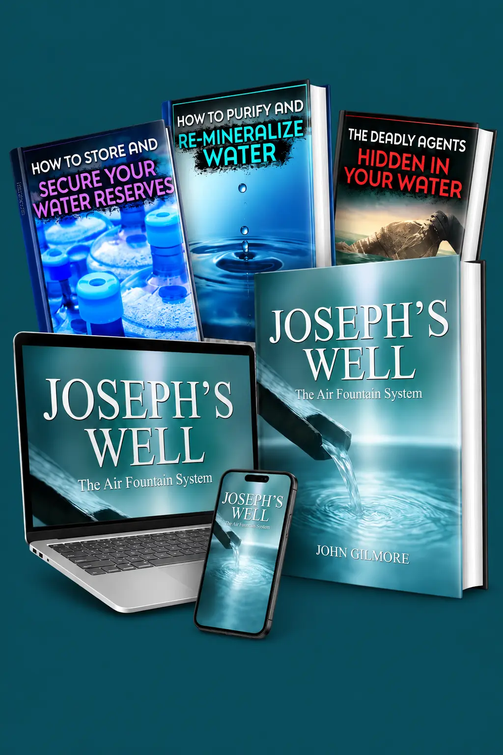 Joseph’s Well complete DIY water guide bundle with three included bonus guides